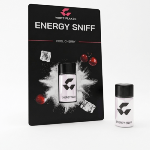 White Flakes Energy Sniff Cool Cherry